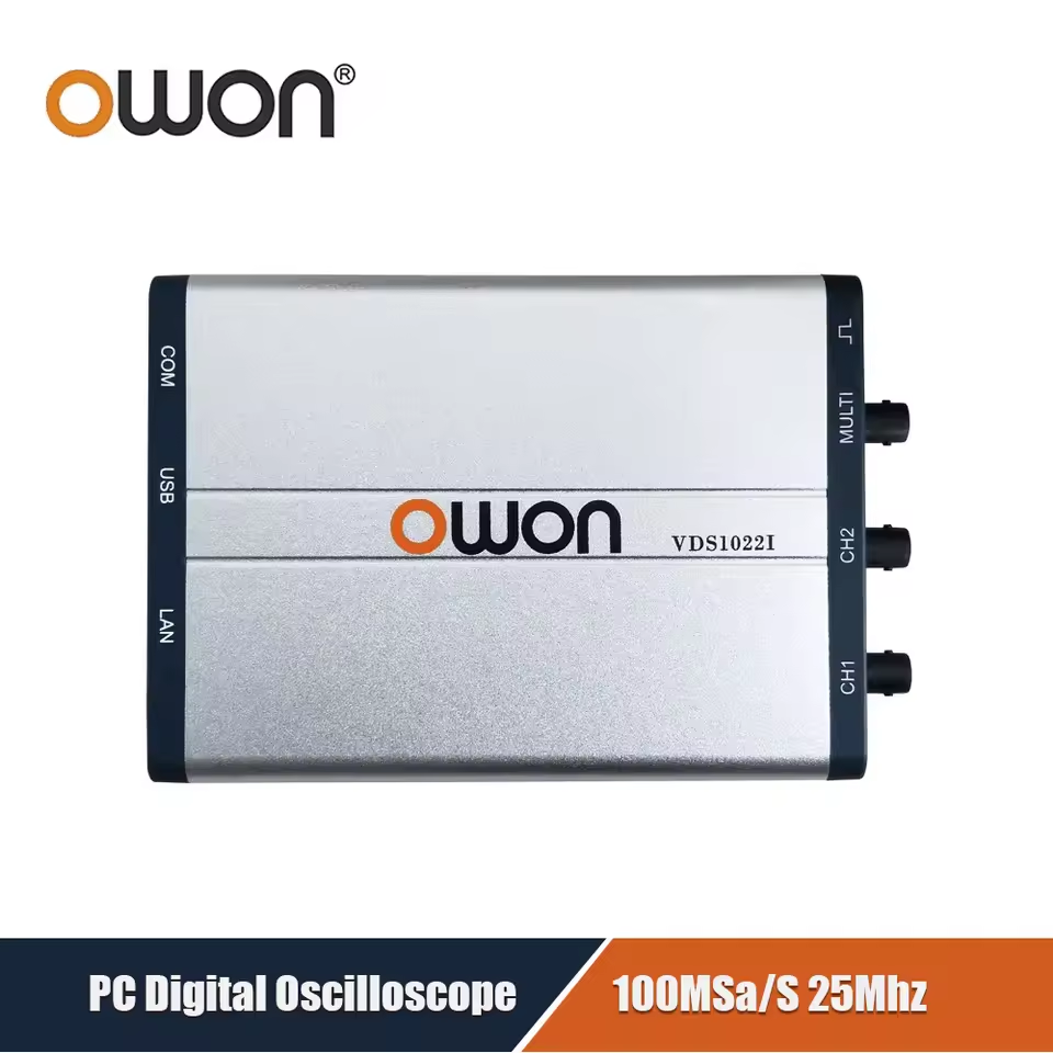 OWON VDS1022/I Virtuelles PC-O – Digital Storage Oscilloscope 100Mhz Bewertung und Preis