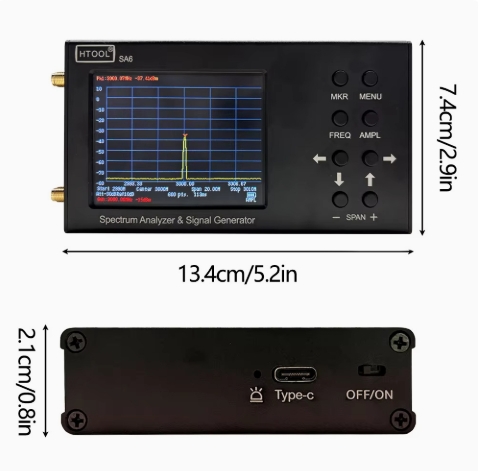 Handspektrumanalysator 35MHz-6 – Signal Generator Spectrum Analyzer Bewertung und Preis